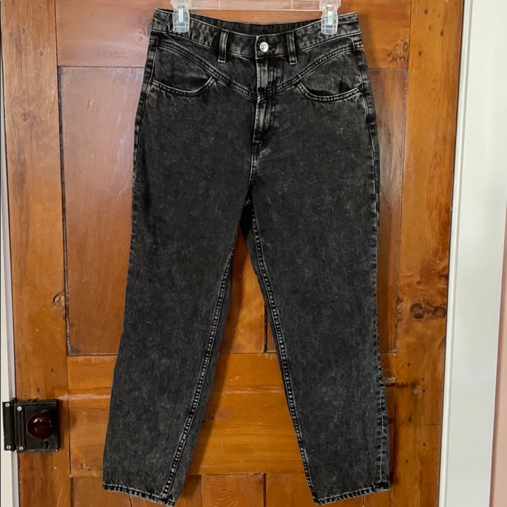 H&M Divided Black Mom Jeans